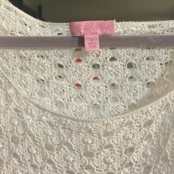 Lilly Pulitzer crochet dress - Picture 4 of 4